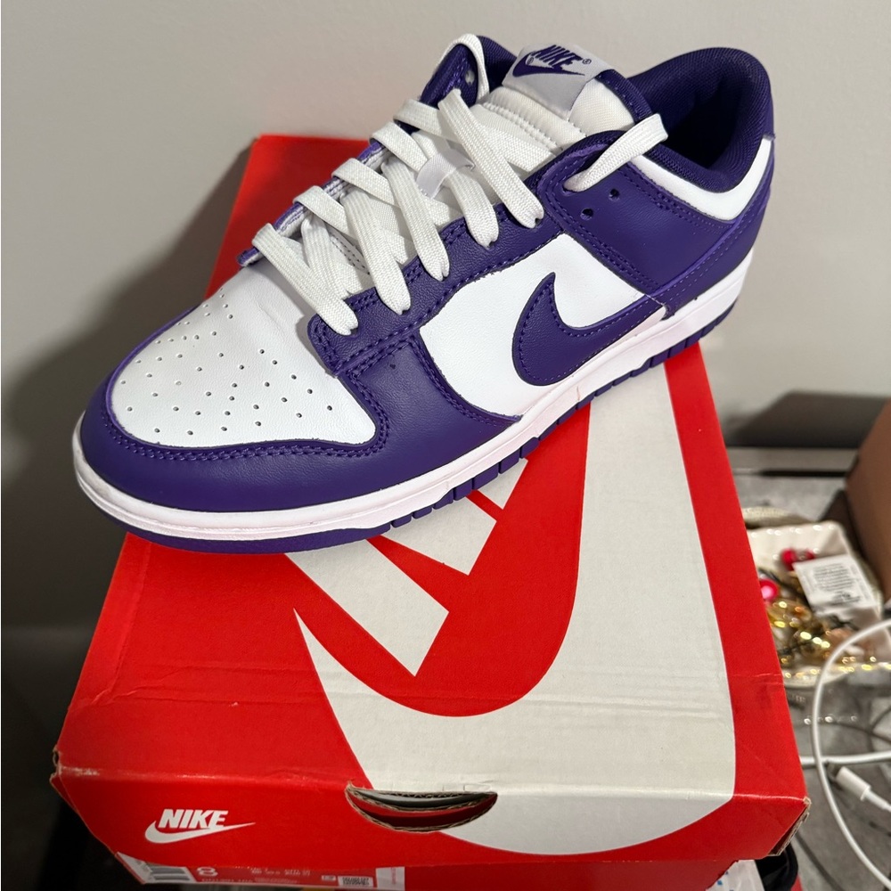 Purple Nike Dunks
